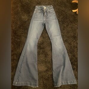 KanCan Dark Blue Flare Jeans